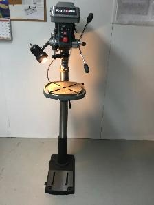 PORTER - CABLE 12- SPEED FLOOR DRILL PRESS - LASER - Photo 2