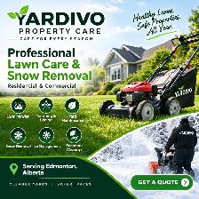 Snow removal Edmonton | YARDIVO property care