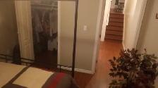 Spacious Split Level 1 Bedroom Basement with Storage & Fireplace - Photo 7
