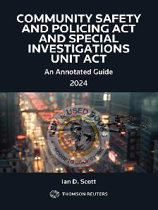Community Safety and Policing Act and Special 2024 9781038205650