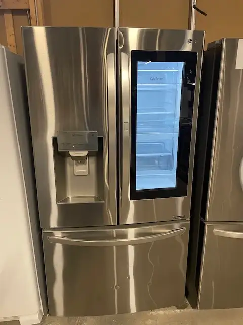 Réfrigérateur stainless 36'' portes françaises LG