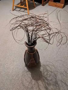 Decorative Vase with Curly Twigs - Photo 3
