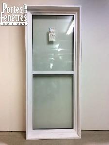 10304FH Fenêtre Fixe HYBRIDE Gris granite   32 3/4 x 78 3/4 - Photo 2