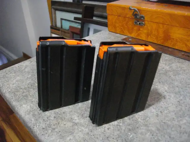 TWO,  5 Round Magazines