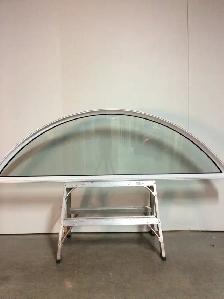 9654FP Fenêtre Fixe PVC Blanc 80 1/4 x 23 3/4 Éllipse