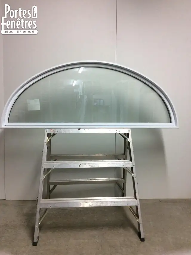 8365fp Fenêtre Fixe PVC Anse Blanc 61 1/4 x 23 1/4