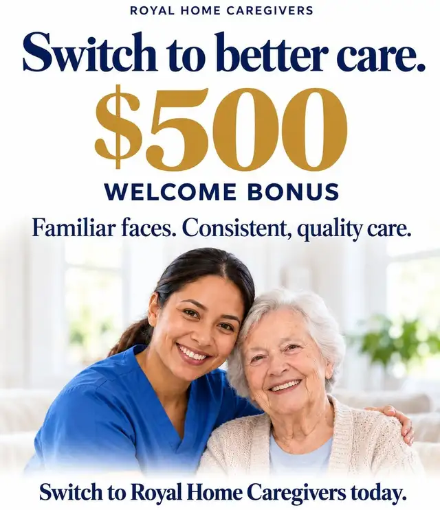 Refer a Home Care Client (or Switch) and get $500