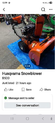 MOBILE SNOWBLOWER SERVICE 289-815-2441, 289-698-5344 - Photo 2