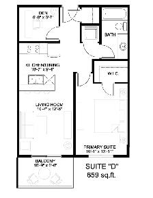 Apartment in Sylvan Lake - 1 Bed Plus Den - Photo 16