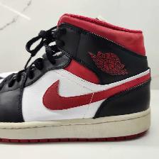Nike Air Jordan 1 Mid Metallic Red Gym Size 13  Red Black White - Photo 4