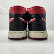 Nike Air Jordan 1 Mid Metallic Red Gym Size 13  Red Black White - Photo 5