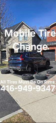 summer to winter tire swap