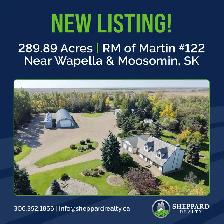 Beautiful Yard & Residence | 2 Quarters of Farmland