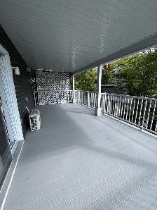 À LOUER – GRAND 4½ GARAGE, STATIONNEMENT, TERRASSE & CABANON - Photo 8