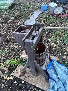 Antique Cheese Press