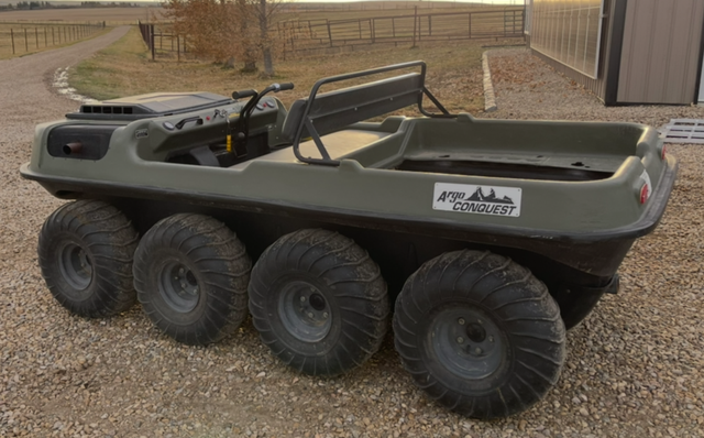 1999 Argo 8x8 Conquest – Ready for Any Season -Tracks Included!