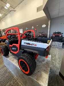 24V Farmer Buggy - Rubber Wheels, Leather Seats and RC - New box - Photo 3