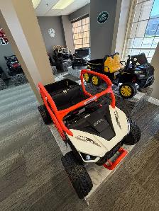24V Farmer Buggy - Rubber Wheels, Leather Seats and RC - New box - Photo 5