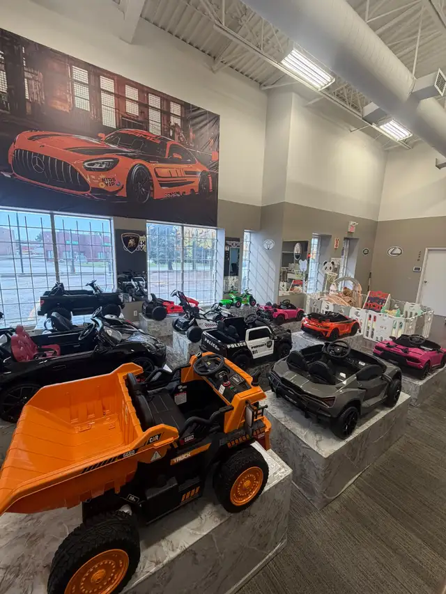 24V Kids Ride- On Cars w/ Rubber Wheels, Leather Seats, RC