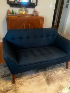 Mid-century love seat - Photo 2