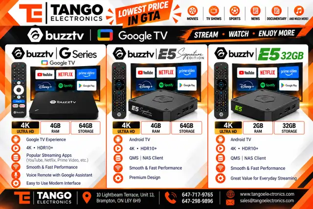 'NEW ARRIVALS' BUZZ  DEVICES....