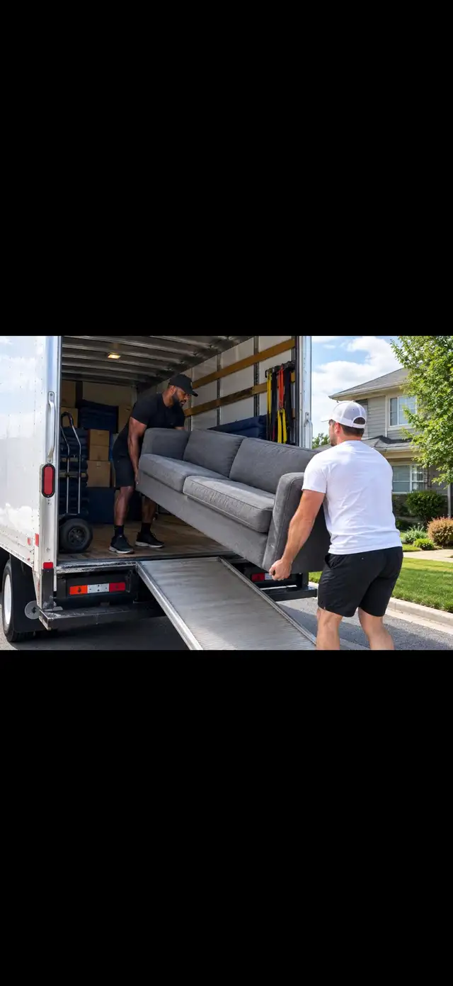 FAST & AFFORDABLE MOVING SERVICES — SMALL OR LARGE MOVES!