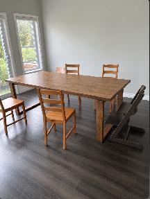 IKEA Wooden Dining Table – Great Condition