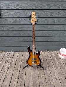 G&L Tribute L 2500 5 string bass guitar made in south Korea