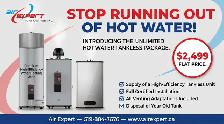 WATER HEATER WATER HEATER TANKLESS WATER HEATER INSTALLED