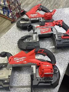 Milwaukee M18 Fuel Brushless band saws (tool only)