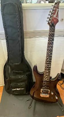 IBANEZ ELECTRIC GUITAR W/CASE SA260FM