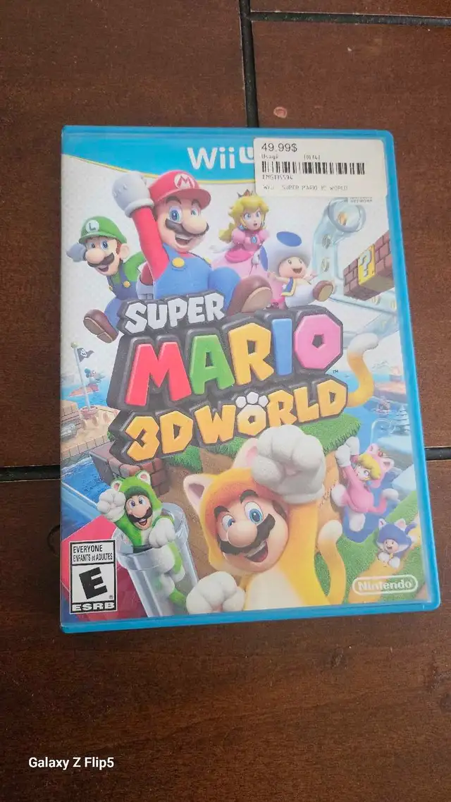 Jeux Super Mario 3D World pour Wii U