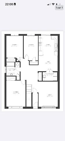 Appartement de 3 chambres et 1 salle de bain - Photo 2