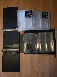 PSA,BECKET,SGC,KSA,TGA graded card pages c/w binders