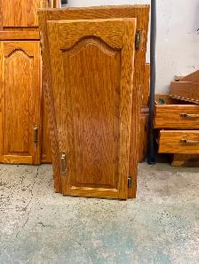 fof sale oak kitchen cabinet $10