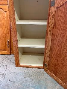 fof sale oak kitchen cabinet $10 - Photo 3
