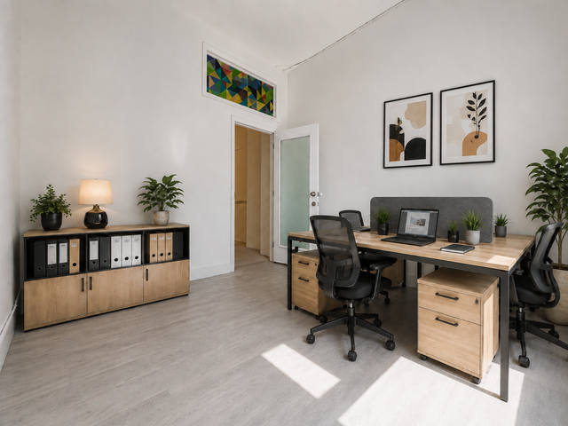 Suite 134-103 – Flexible Office Suite with Two Private Rooms