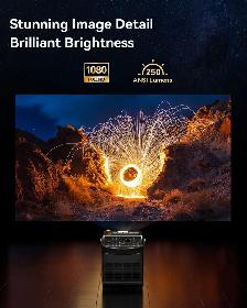 Brand New Emotn Cordless Smart Projector For Sale - Photo 6