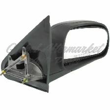 Buick Rainier 2004-2007 Door Mirror Right Manual W/Folding Black - Photo 2