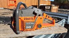 Husqvarna 50 Chain Saw and Accessories For Sale