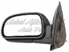 Buick Rainier 2004-2007 Door Mirror Left Manual Folding Black