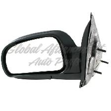 Buick Rainier 2004-2007 Door Mirror Left Manual Folding Black - Photo 4