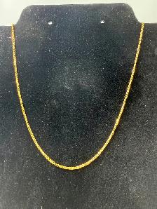 18K Gold Box Chain~20'