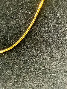 18K Gold Box Chain~20' - Photo 2