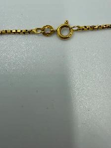 18K Gold Box Chain~20' - Photo 3