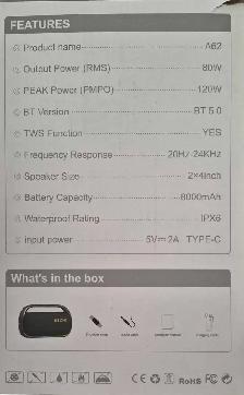 80w Bluetooth Speaker - Photo 5