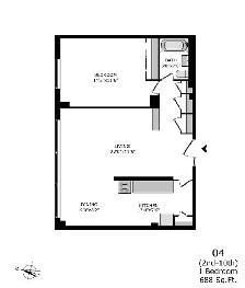 renovated one bedroom - ID 4753 - Photo 12
