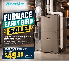 FURNACE EARLY BIRD SALE — GET WINTER READY!