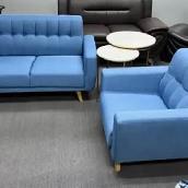 BRAND NEW 2 PC SET LOVE SEAT AND SIDE CHAIR  IDEAL FOR CONDOS. - Photo 2