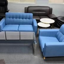 BRAND NEW 2 PC SET LOVE SEAT AND SIDE CHAIR  IDEAL FOR CONDOS. - Photo 4